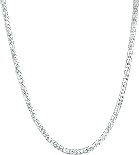 MEENAZ silver chain for men combo necklace for men platinum chains for men neck chain for men chain for boys mens chain St...