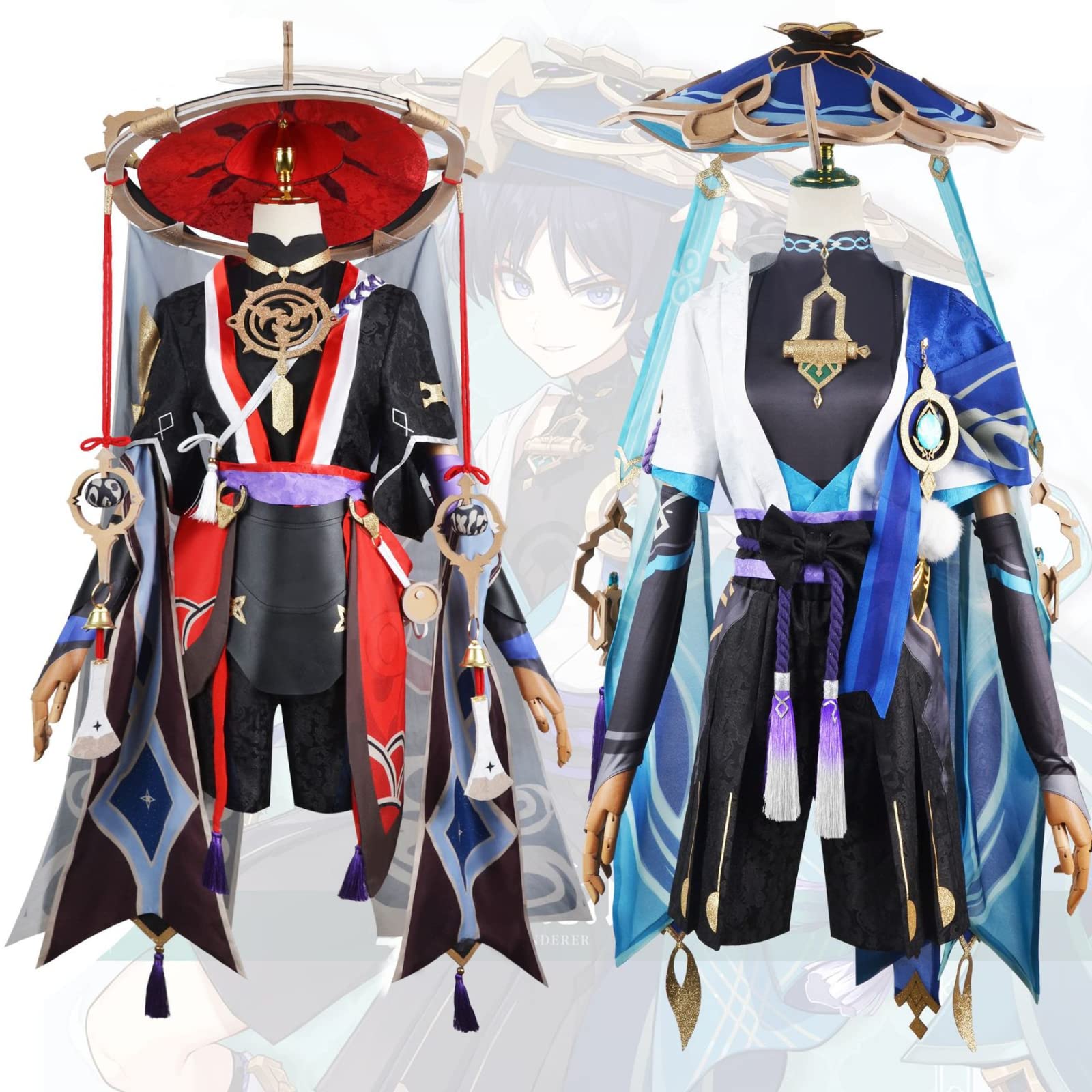 Amazon | 原神 放浪者 コスプレ ほうろうしゃ 国崩 豪華版 げんしん