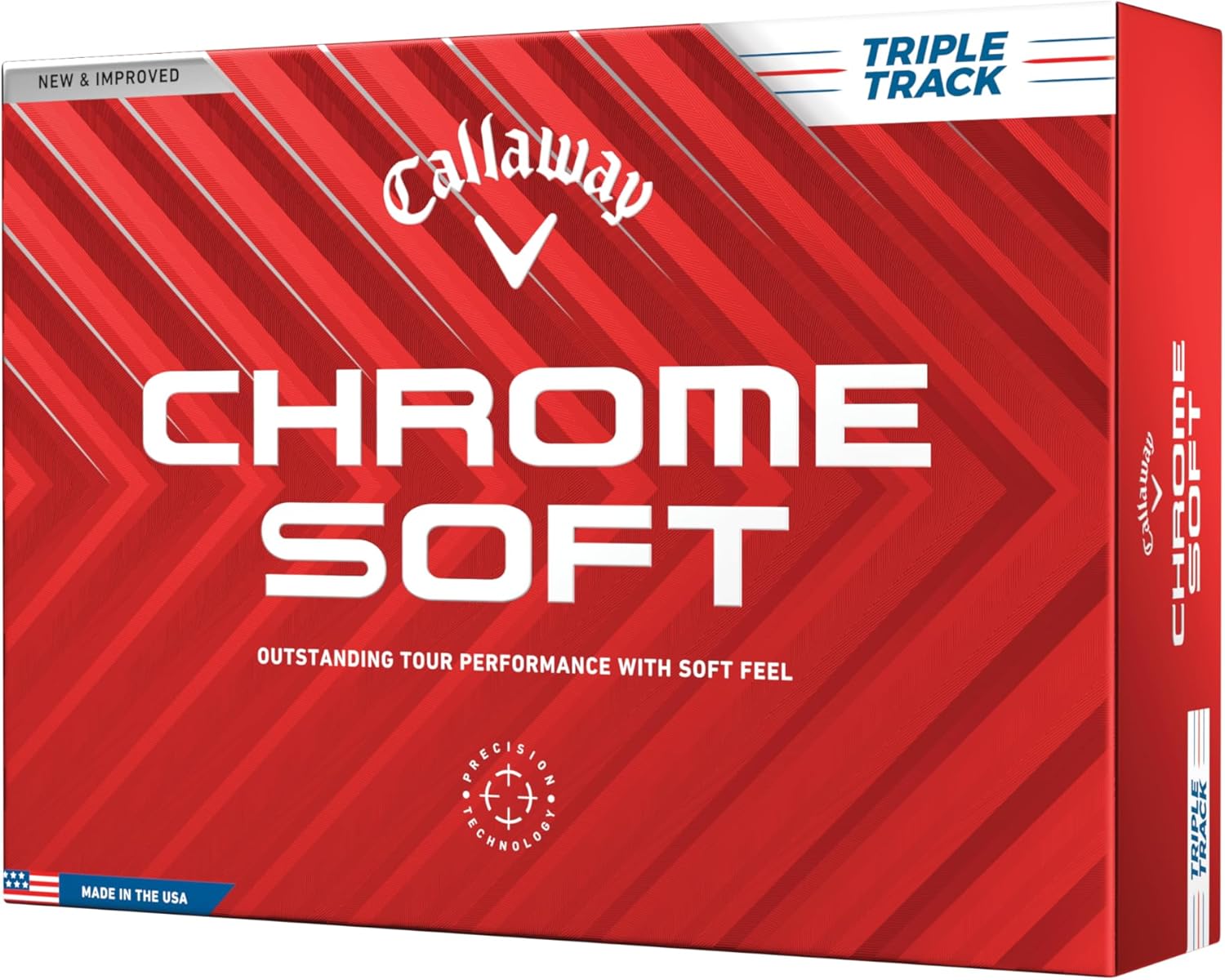 キャロウェイ(Callaway) ゴルフボール CHROME SOFT 24 1ダース」の人気