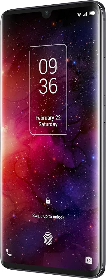 TCL 10 Pro Unlocked Android Smartphone with 6.47 AMOLED FHD + Display, 64MP Quad Rear Camera System, 128GB+6GB RAM, 4500mAh Fast Charging Battery