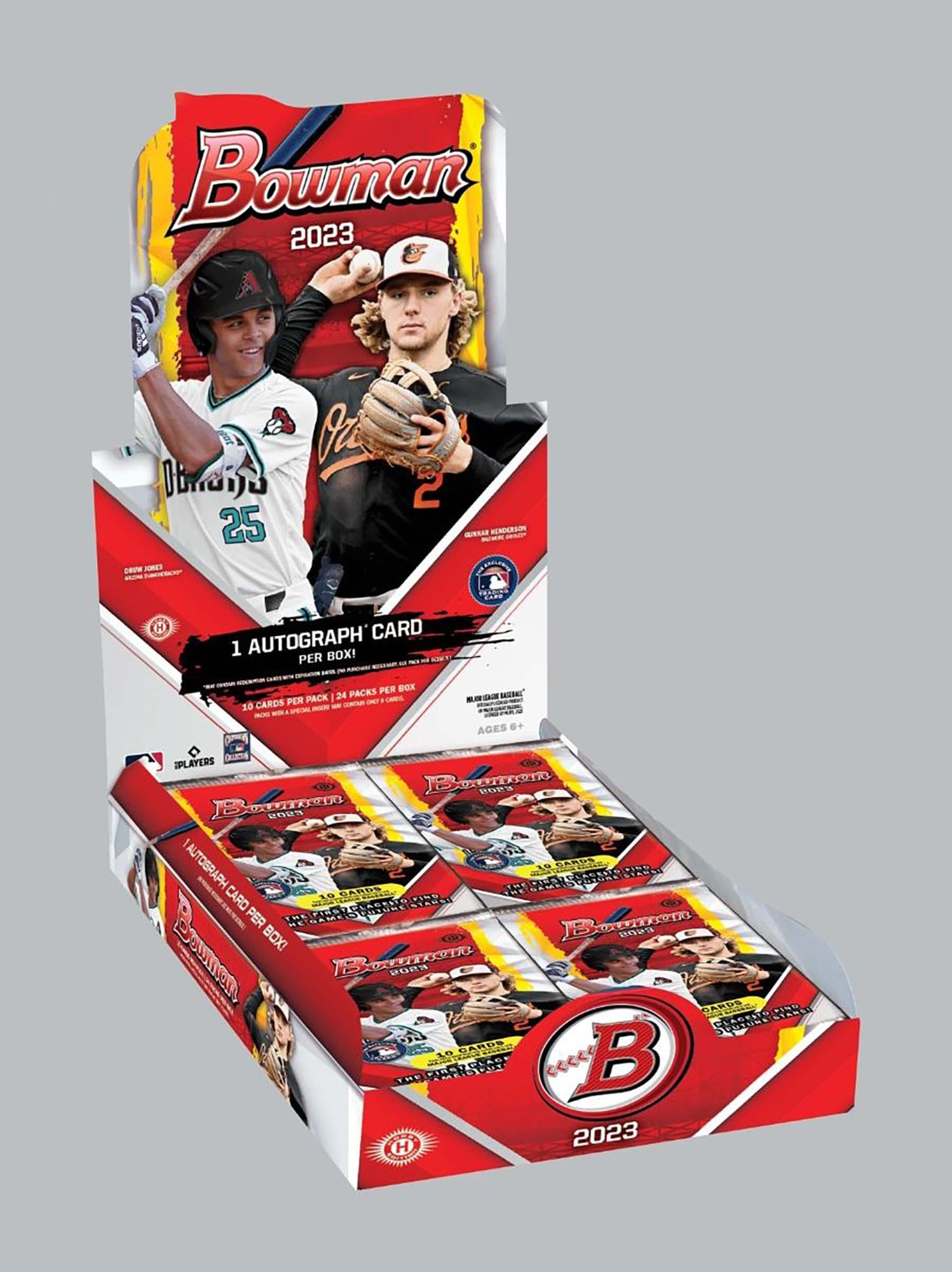 Amazon.com : 2023 Bowman Baseball Hobby Box (24 Packs/10 Cards: 1 