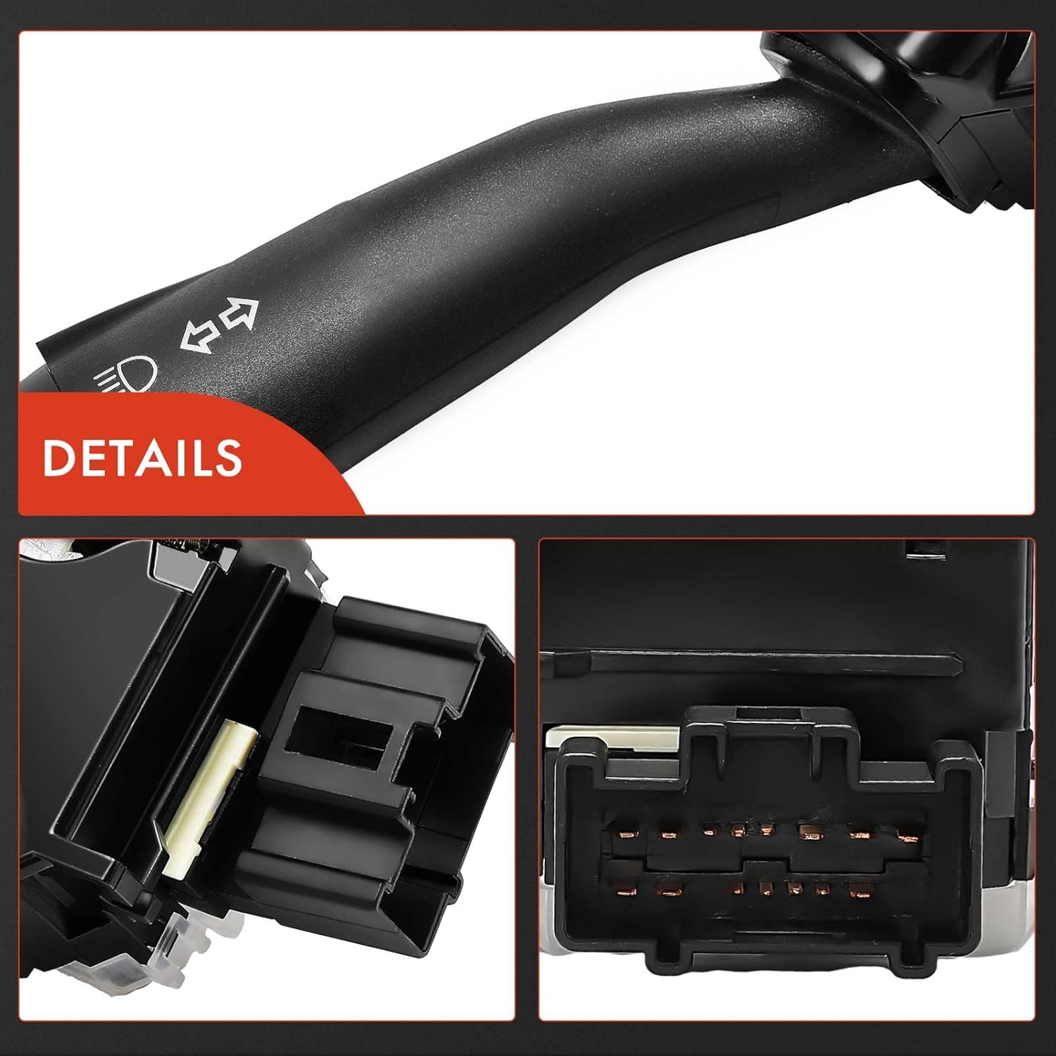 A-Premium Turn Signal Switch, Headlight Dimmer Multifunction Switch Compatible with Toyota 4Runner 2000-2009, Paseo 1997-1998, Tercel 1997-1998, No Fog Light Operator