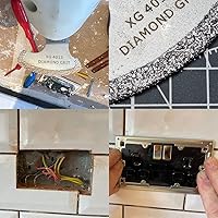 Vista 3 de XXGO 4 cuchillas oscilantes para lechada de grano oscilante multiherramienta segmento de diamante XG4001S