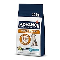 Advance Veterinary Diets - Weight Balance Medium-Maxi - Cibo per Cani con Problemi di Sovrappeso