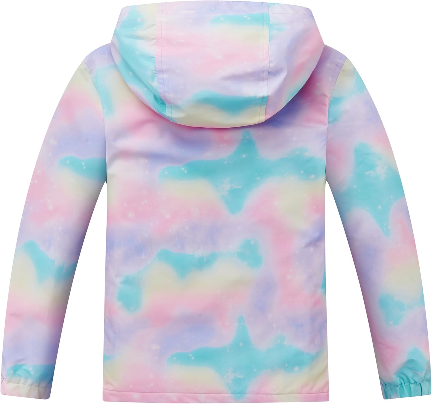 Boys Girls Rain Jackets Waterproof Hooded fleece Raincoats Lightweight Windbreakers for Kids - Image 3