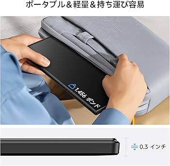 Amazon.co.jp: モバイルモニター Omiodo 15.6インチ ポータブル