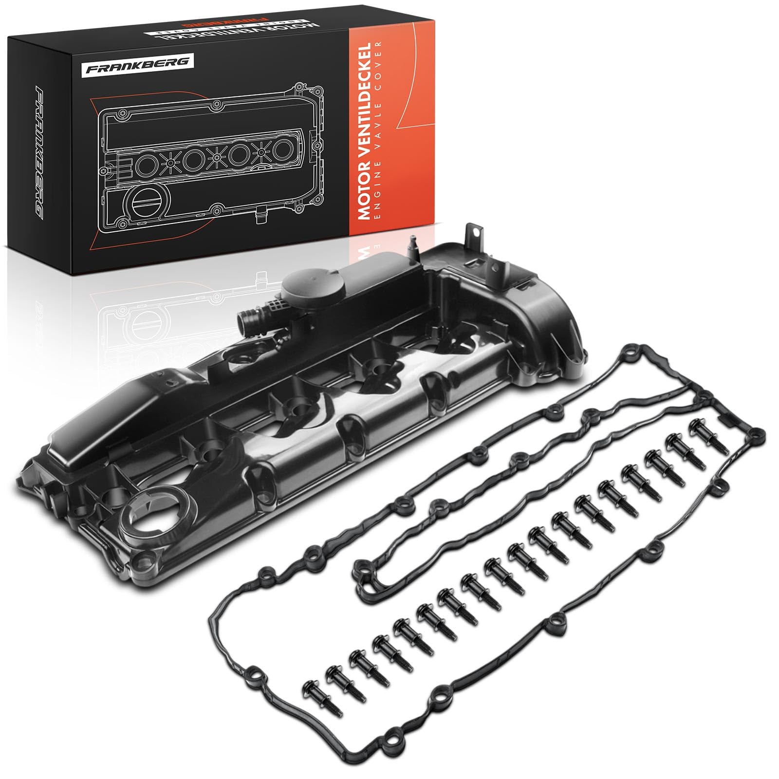 Frankberg Tapa de culata 6510109714 | Compatible con: Autobús Vito W639, Viano W639, Clase S V222 W222 X222, GLC X253, Sprinter 35-T Caja B906, Clase M W166