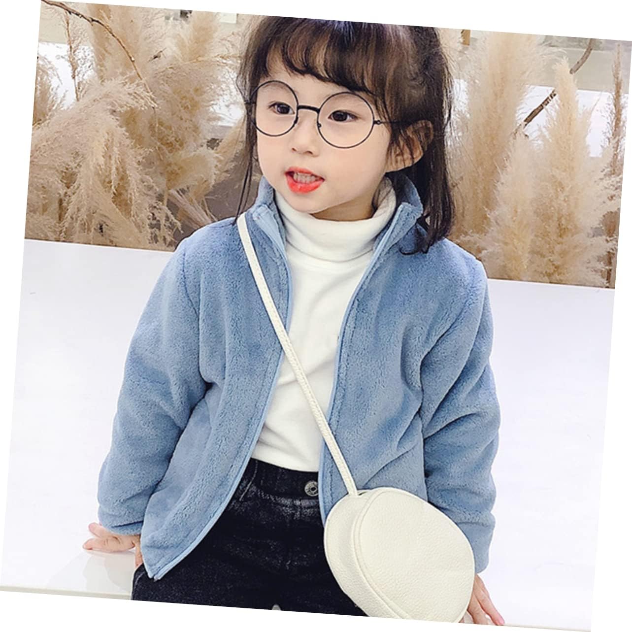 Fleece Children's Coat Jackets Girl Outfit Fleece Coat Suit Thickened Winter Costumes