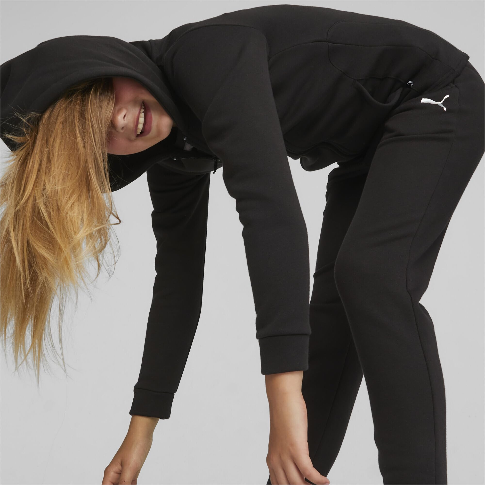 PUMA Mädchen Hooded Sweat Suit Fl Cl G Trainingsanzug