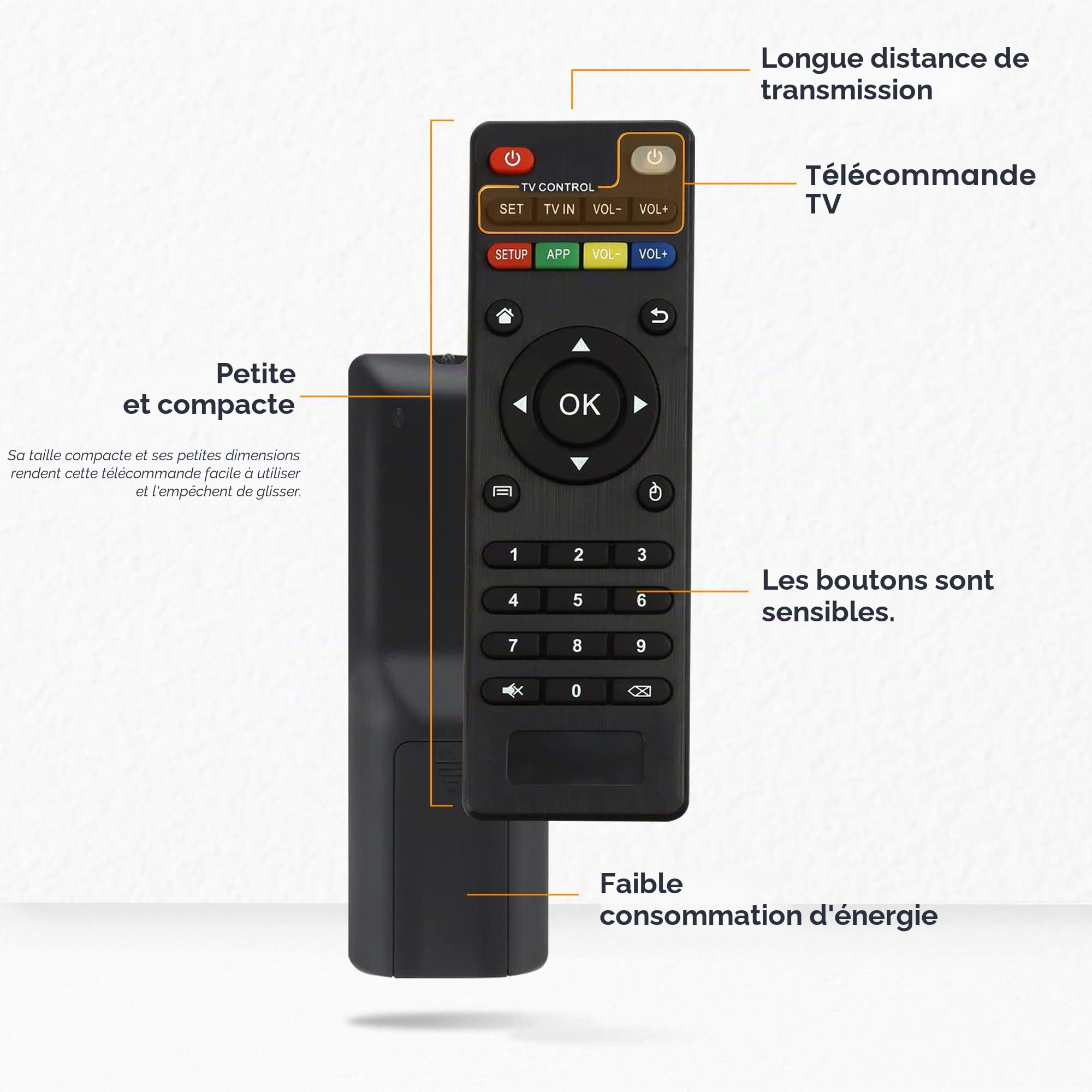 ALLIMITY Afstandsbediening Vervangen fit voor MXQ Android TV Box Amlogic S905W X96-Mini X96W X96Q X96 Q W Mini ALLIMITY Afstandsbediening Vervangen fit voor MXQ Android TV Box Amlogic S905W X96-Mini X96W X96Q X96 Q W Mini