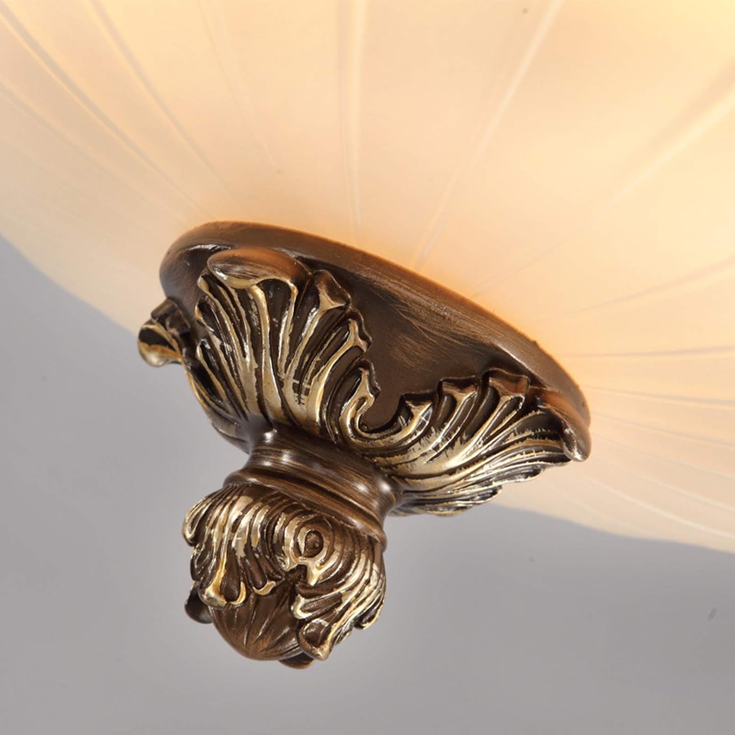 LED Ceiling Light, Modern Retro Ceiling Lamp Ceiling Lighting Resin Glass Surface Mounted Mounted Hall Bath Lamp Dining Room Living Room Kitchen Balcony,30cm