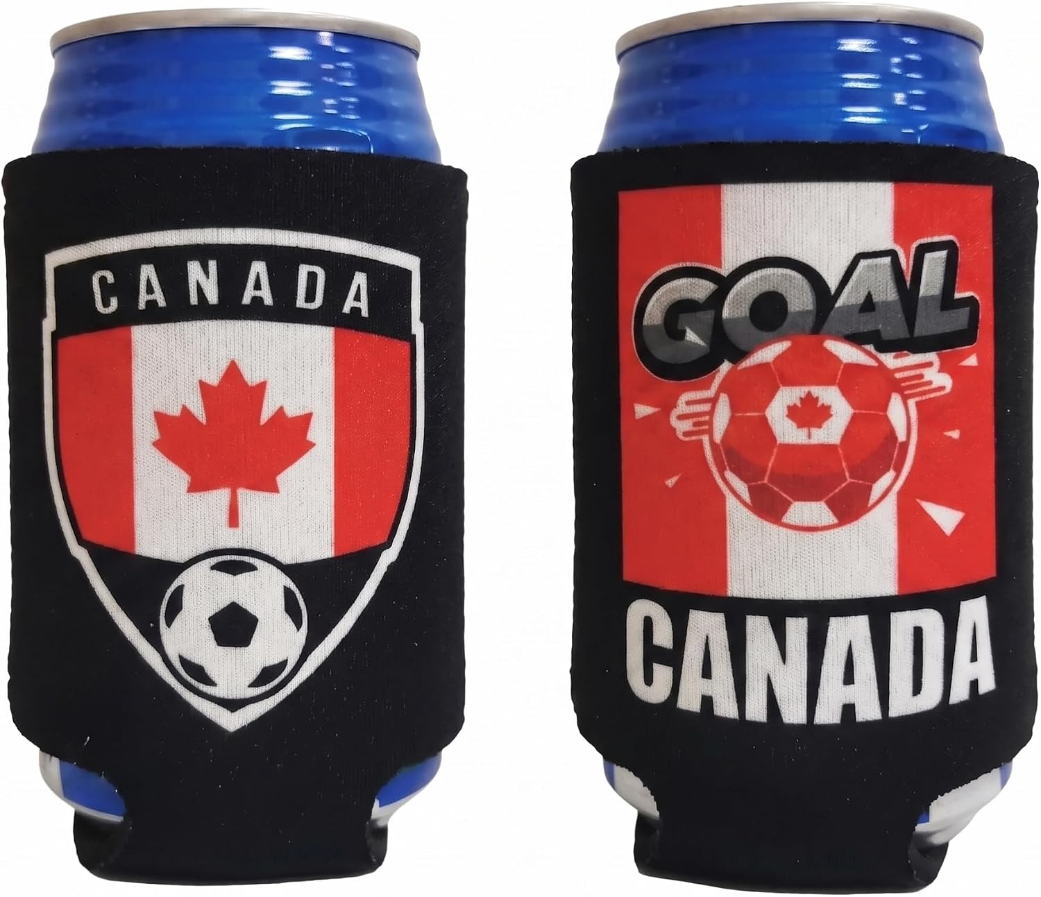 Neoprene Double Sided Print Beverage Can Insulators - 2 Pcs (Team Mexico)