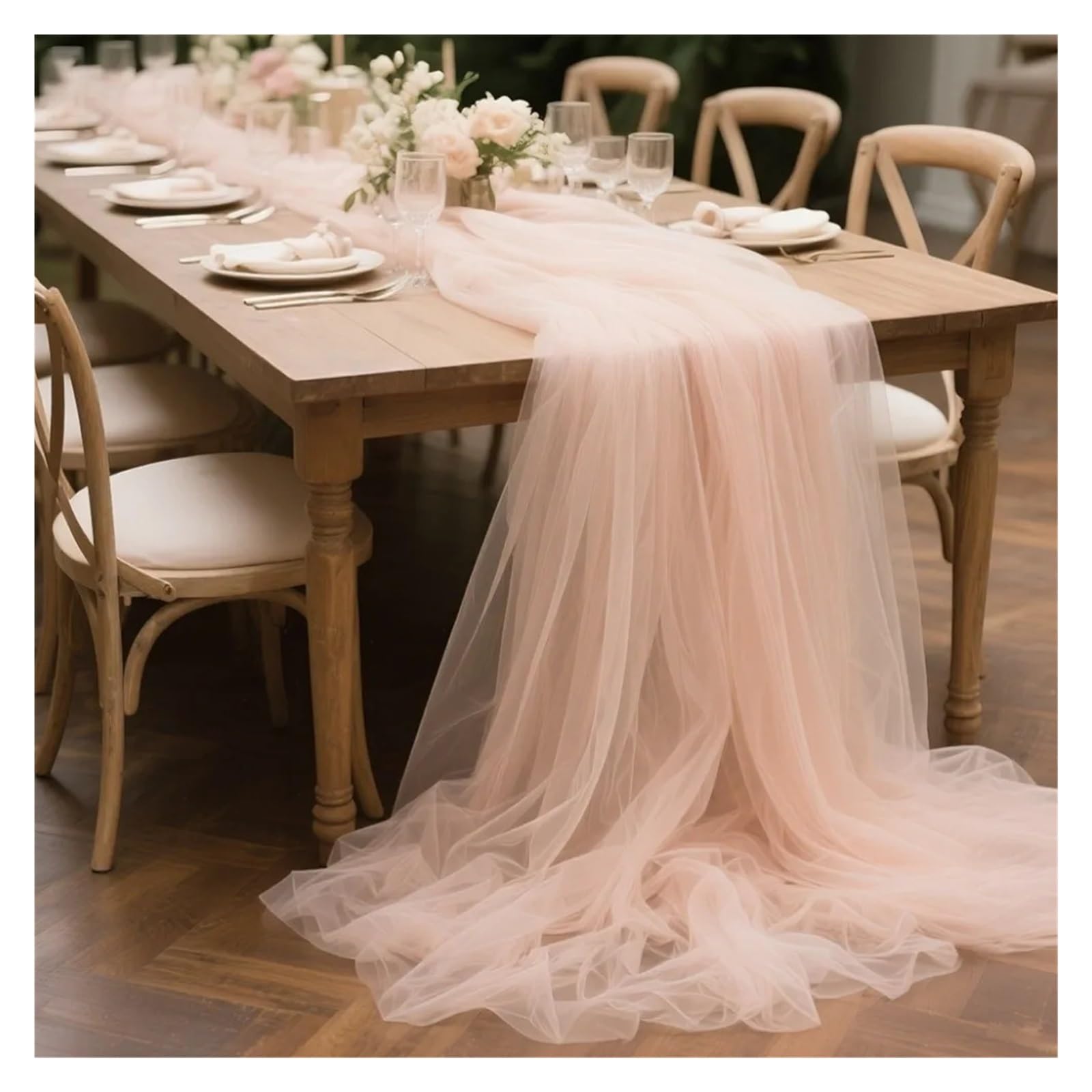 floral tablecloth Wedding Sheer Table Runner