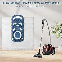 Set 10 saci de aspirator Tomkity Hygiene pentru Rowenta Compact Power RO64 RO31 RO39 RO74 RO77 RO3143 Power XXL R39 Silence Force Compact Power ZR200520 5