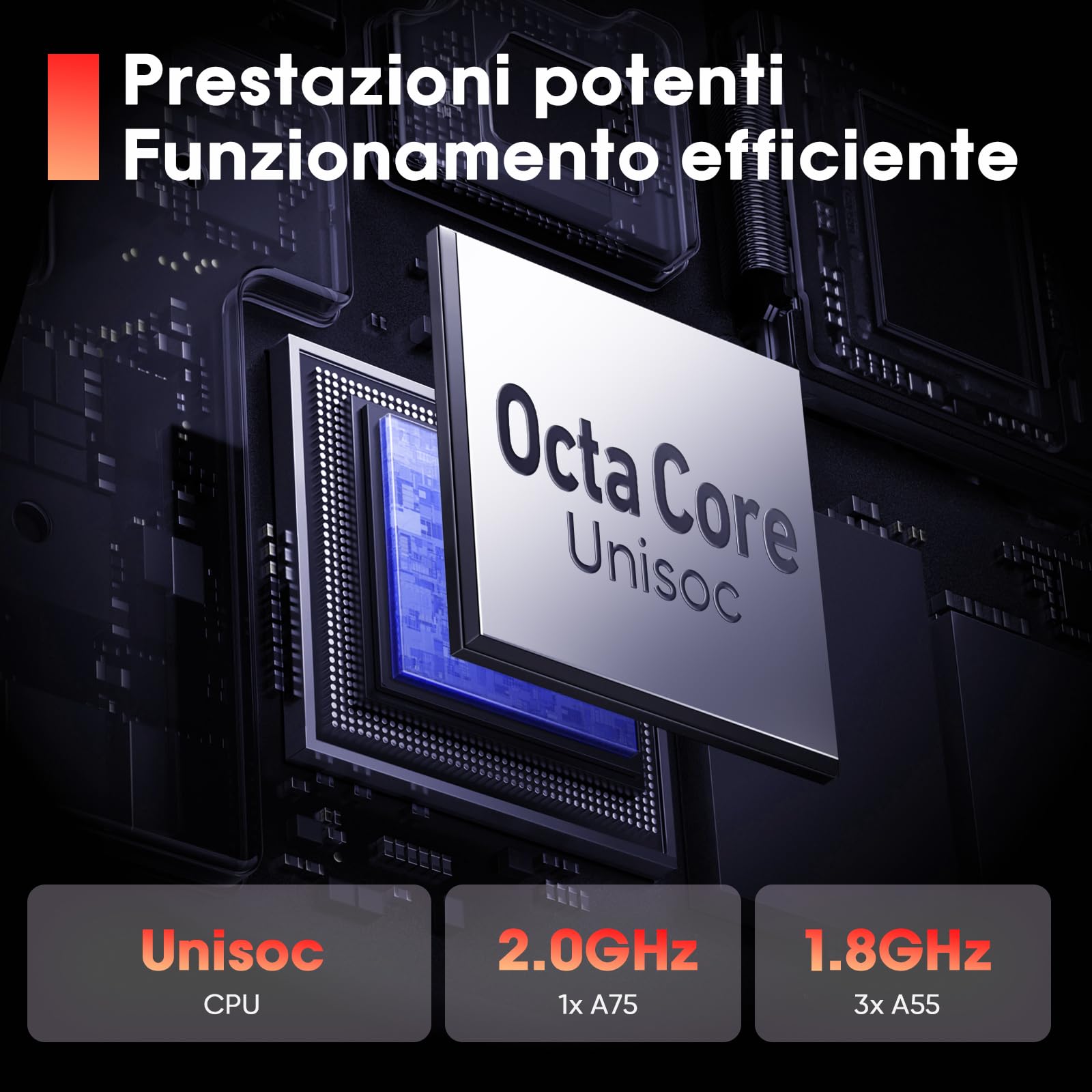 Raemond Tablet Android 15 10,1 pollici con Tastiera, Octa-Core T30, 18GB RAM, 128GB Memoria fino a 1TB TF, Display IPS 1280×800, WiFi 2.4G/5G, BT 5.2, GPS, Face ID, USB-C, Batteria 6000mAh, Nero