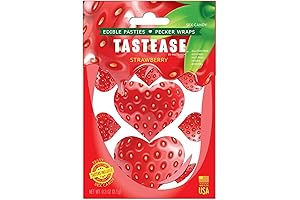 Tastease Heart Shaped Edible Pasties: Sweet Candy Delights!