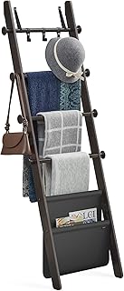 12 Planter Pot Ideas for Versatile Outdoor Styling 5 VASAGLE Blanket Ladder for Living Room, 5-Tier Wooden Ladder Shelf, Deco...