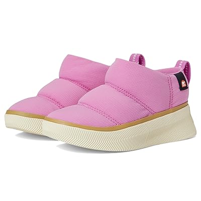 SOREL Kids Out N About Iv Mini Puffy (Big Kid) Kids Shoes Orchid/Honey White