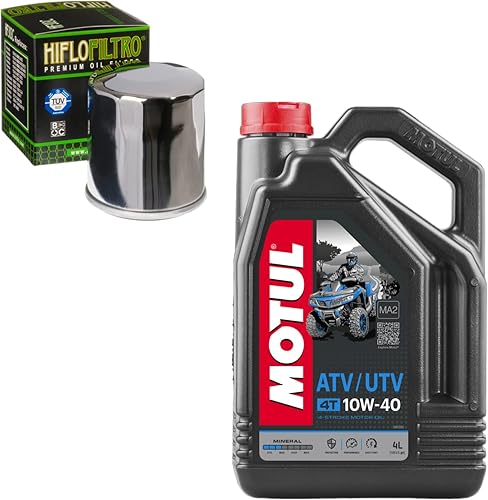 Oil And Filter Change Kit For Polaris 2000 Magnum 500 4X4 Mineral 5W-40