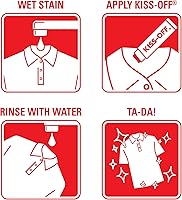 Vista 5 de General Pencil Kiss Off Quitamanchas 0.7 onzas (136BP), color blanco