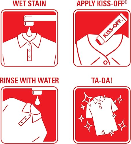 Miniatura 5 de General Pencil Kiss Off Quitamanchas 0.7 onzas (136BP), color blanco