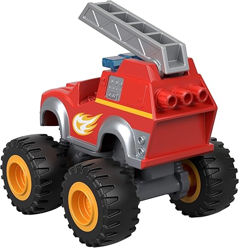 Miniatura 3 de Fisher-Price Nickelodeon Blaze & the Monster Machines, Fire Rescue Blaze juguete, rojo