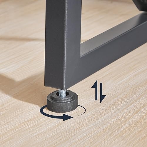 Miniatura 7 de HOOBRO Mesa auxiliar en forma de C con estación de carga, mesa deslizante debajo del sofá con almacenamiento, mesa auxiliar pequeña con marco de