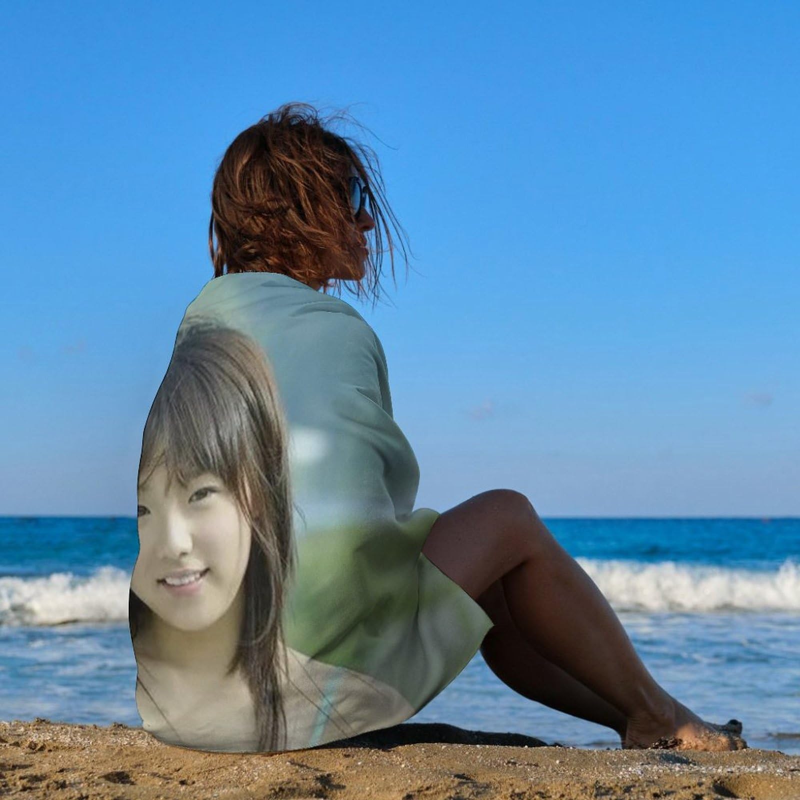 Amazon｜BxtnPnSVA(あいのにじょ) 篠崎愛 (32) ダブルフロック ビーチ