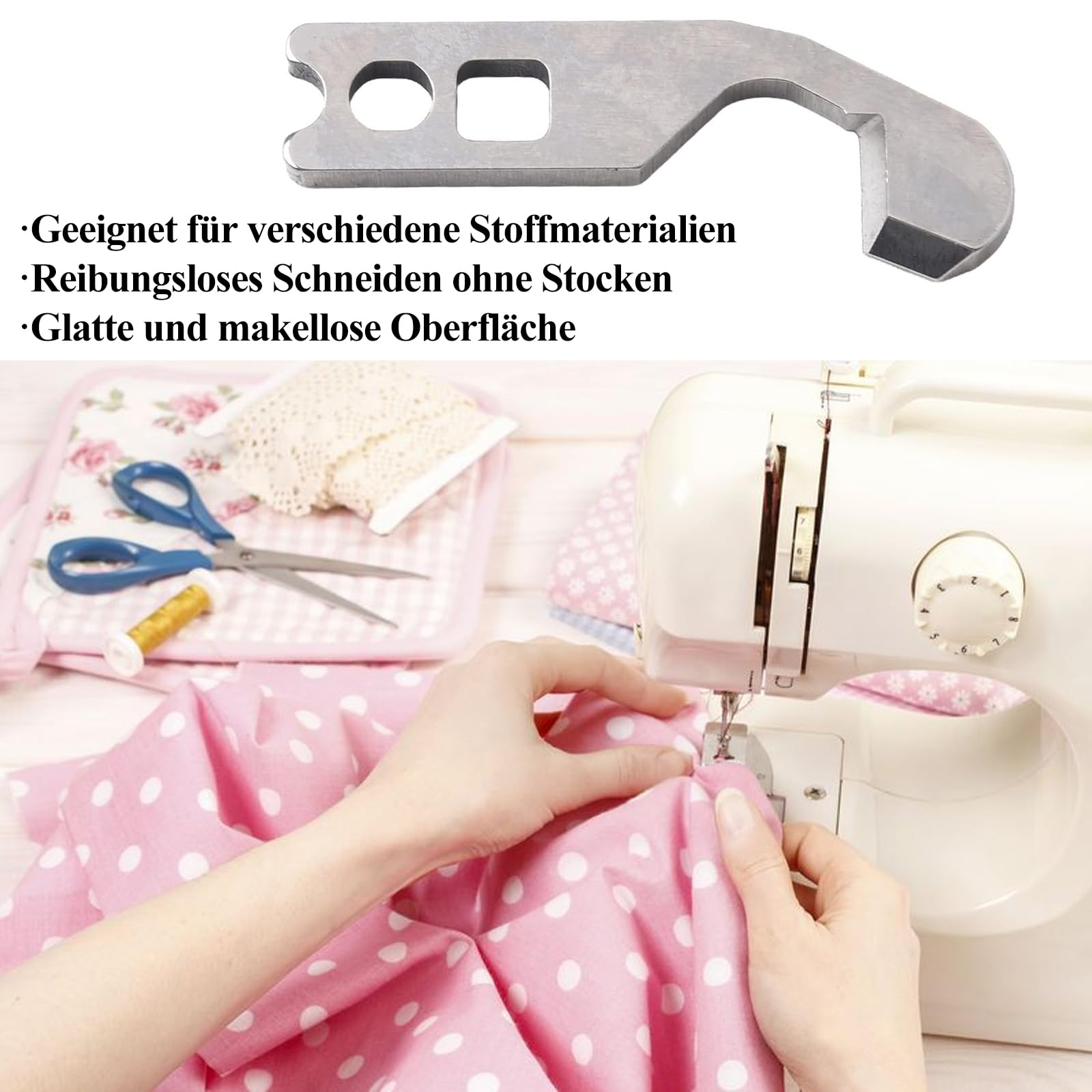 Cuchillas Para Maquina De Coser Mini Overlock Fn2