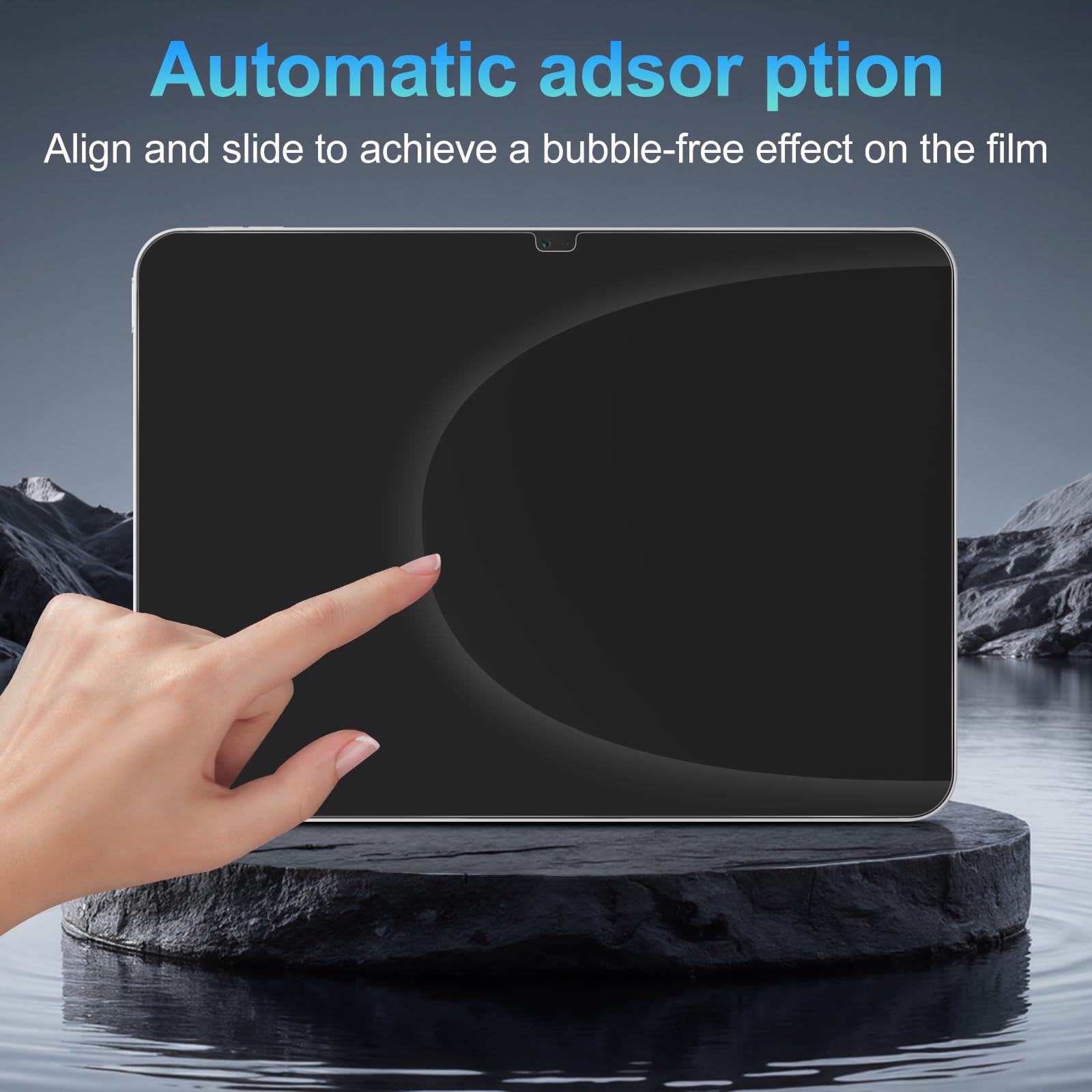 XunyLyee 2-pezzi, Pellicola per iPad A16 11 Generazione 2025/ iPad 10 Generazione 10,9 Pollici Vetro Temperato