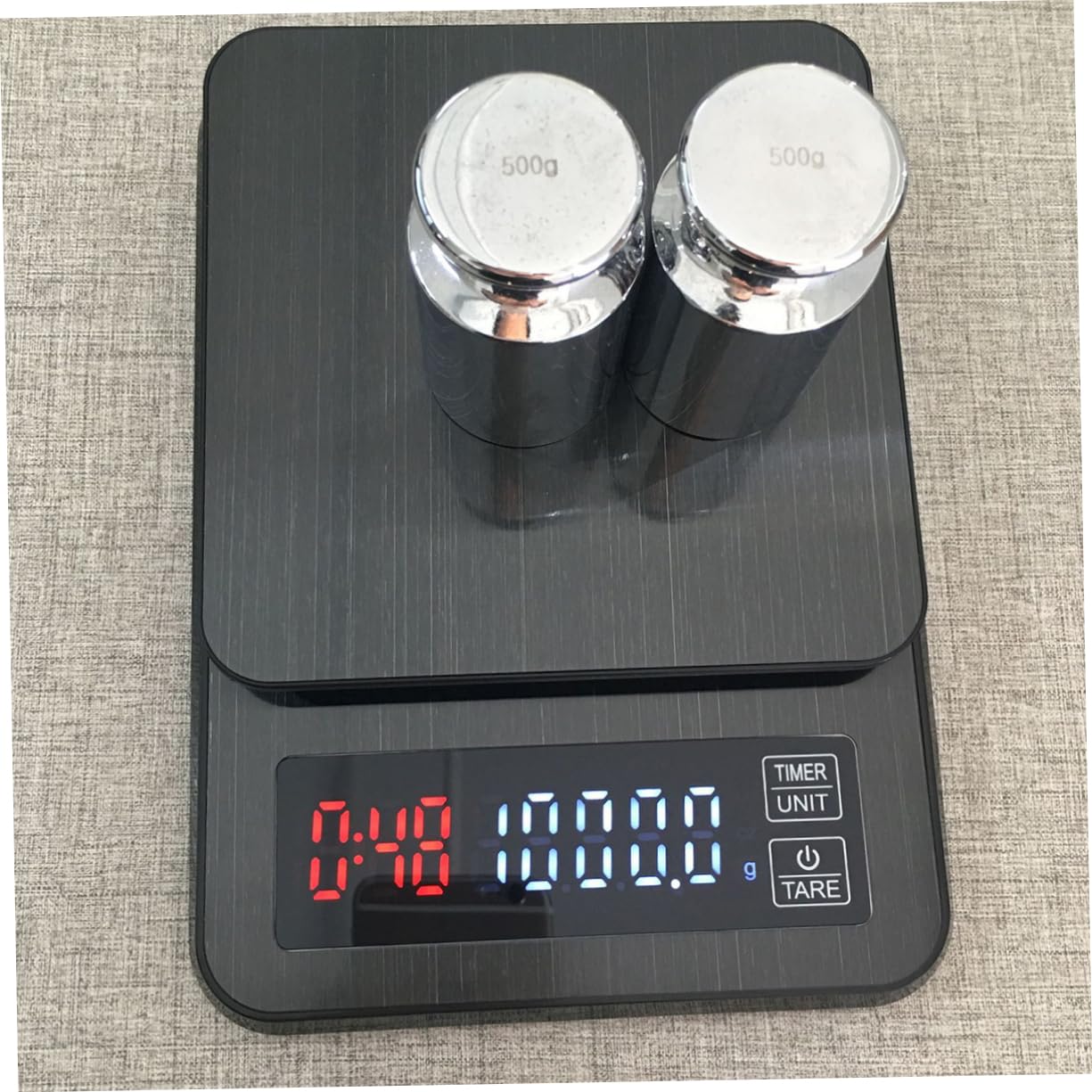 Ciieeo 3kg Báscula De Café Digital Portátil Ultradelgada Multifunción Fácil De Limpiar Pantalla Grande Para Té Cocina y Alimentos Báscula Electrónica