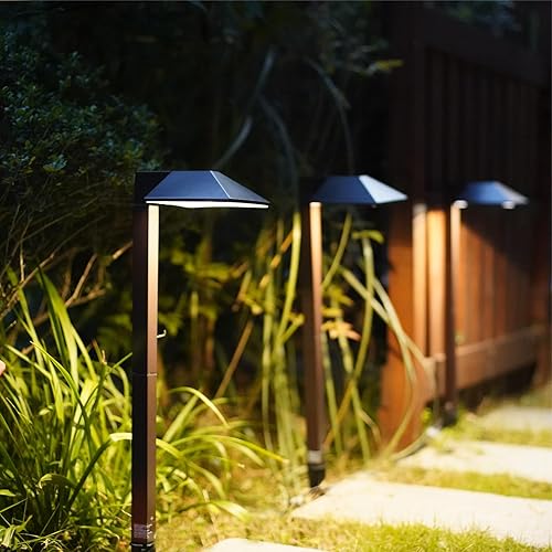 Miniatura 5 de Malibu Lighting 8409210101 Malibu - Iluminación de paisaje, 0.6 W, equinoccio de bajo voltaje, luz LED para camino, color marrón carbón