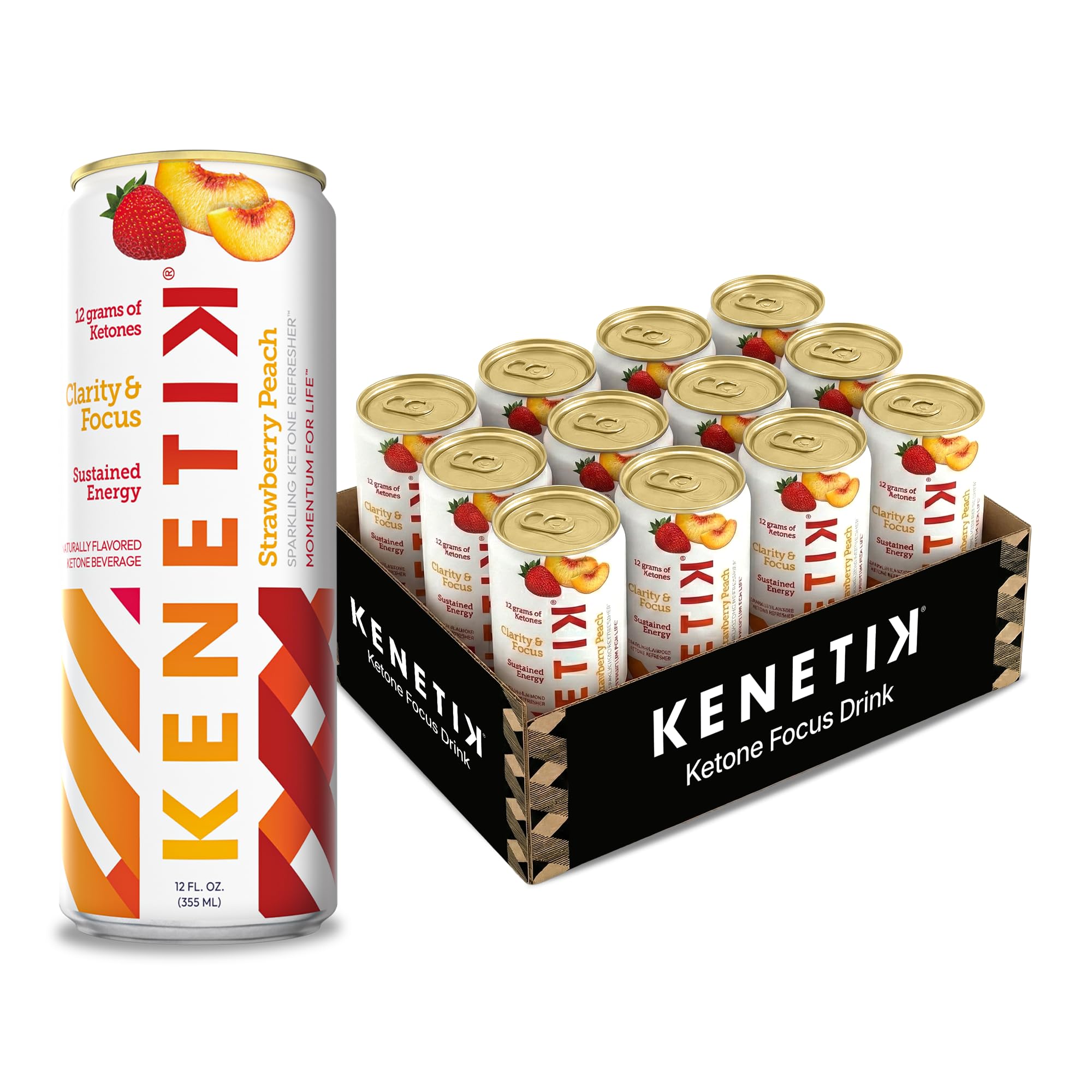 Amazon.com : KENETIK Caffeine-Free Focus Drink – Brain Fuel for