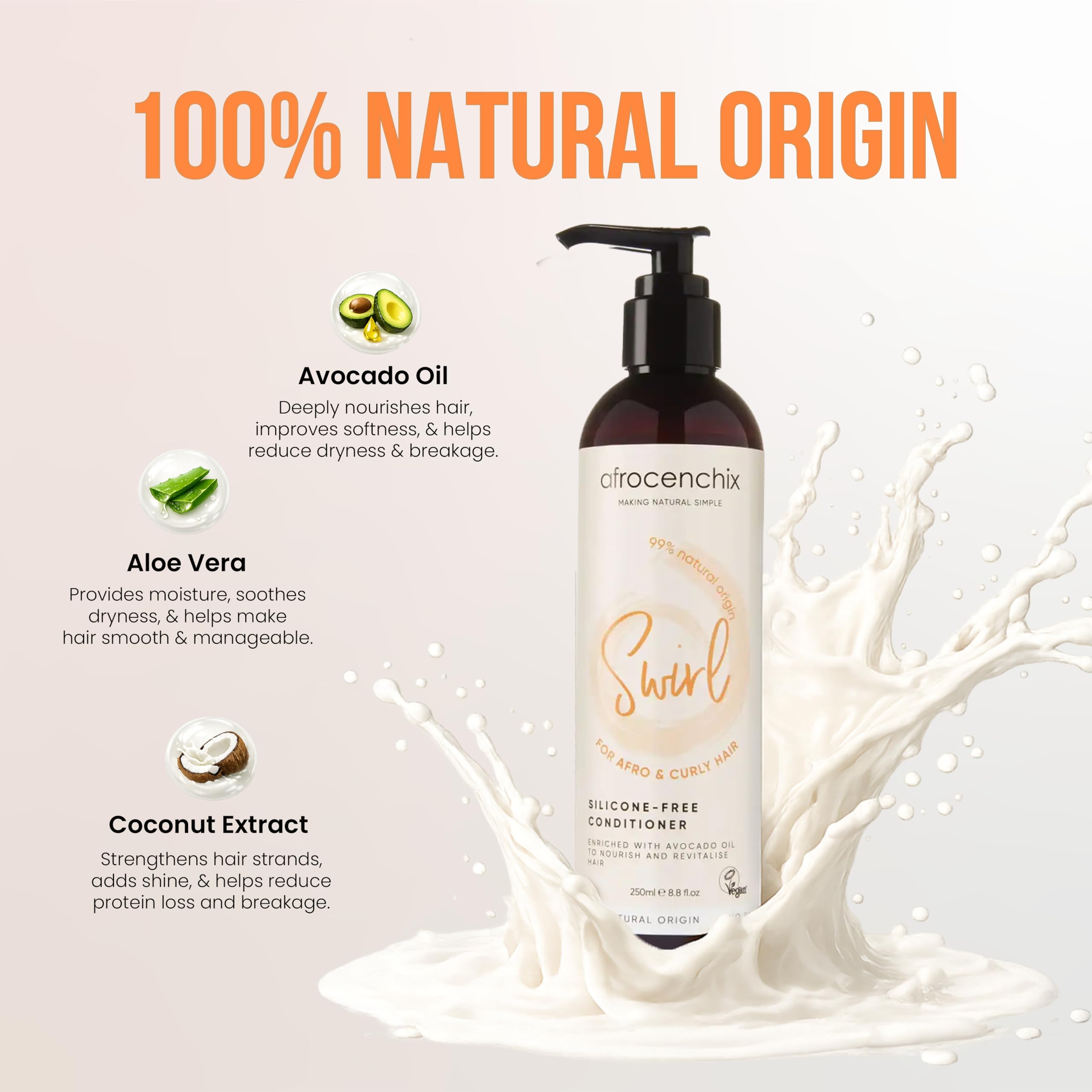 Amazon.com : Swirl – Silicone Free Shea Conditioner for Afro