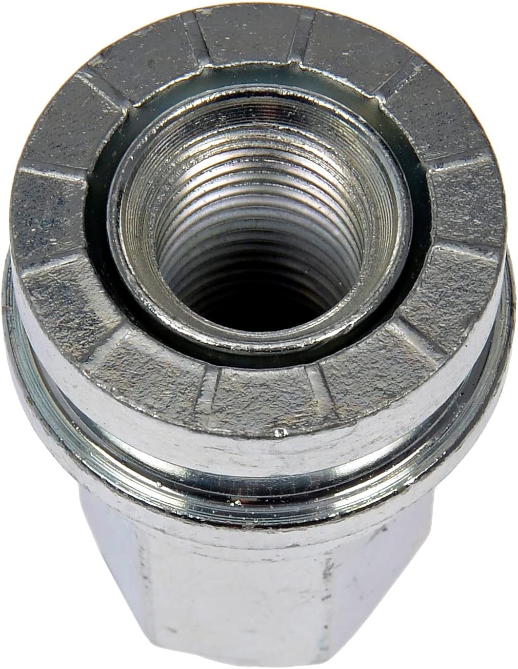 Dorman 611-930 M14-1.50 Wheel Nut Flanged - 21 mm Hex, 48.5 mm Length Compatible with Select Ford Models, 10 Pack (OE FIX)