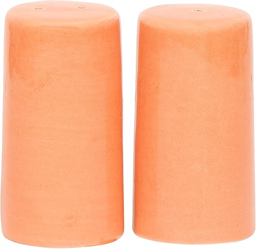 Salero y pimentero - Juego de salero y pimentero de cerámica vintage, dispensador de tarros decorativos retro para el hogar para cocina, color