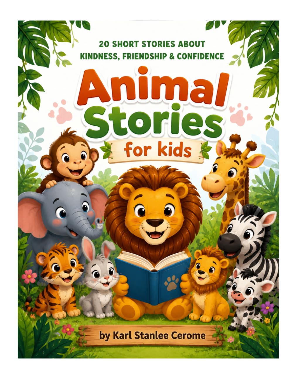 Happy Animal Stories for Kids: 20 Short Stories About Kindness, Friendship & Confidence