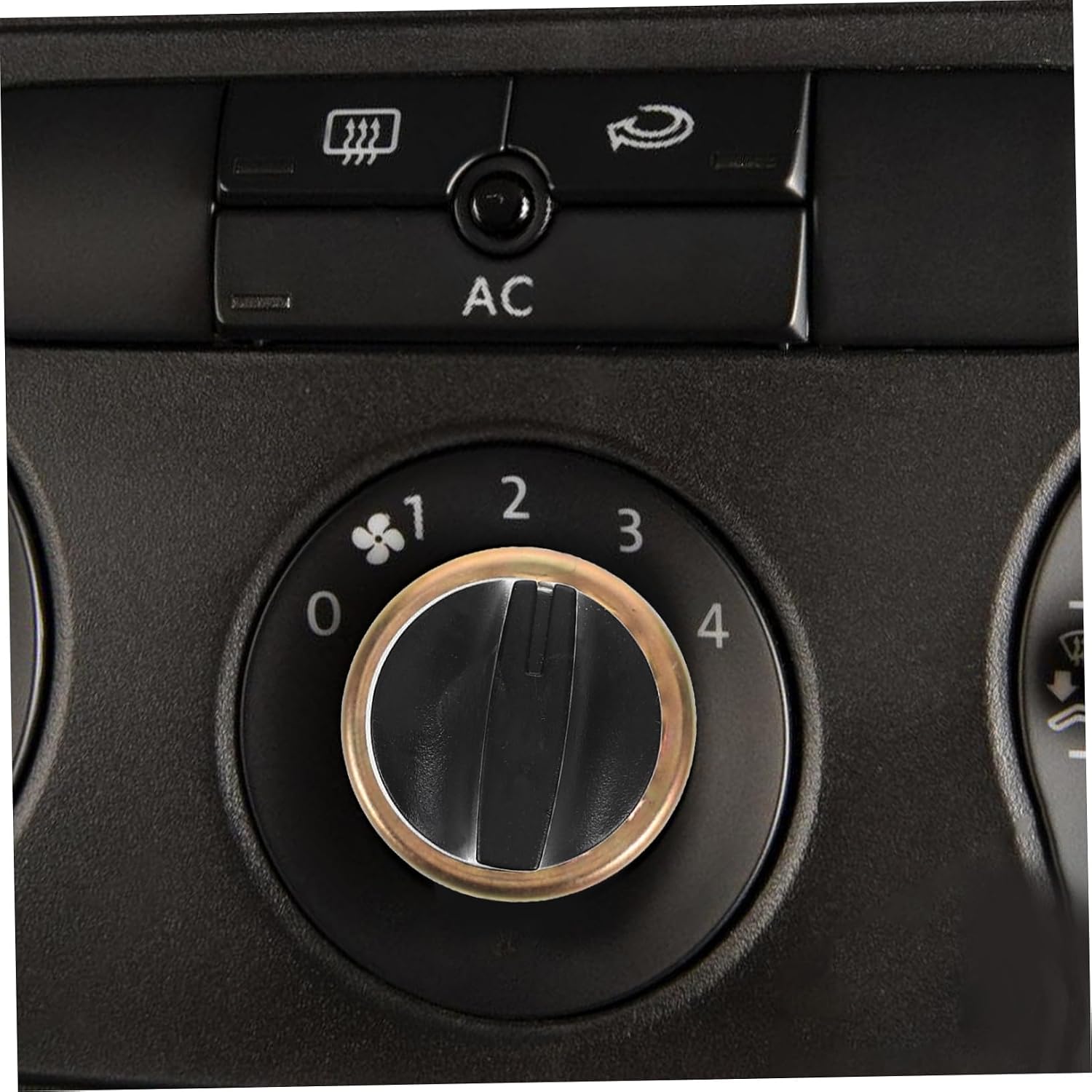 PRETYZOOM Car Air Conditioning Temperature Adjustment Knob Three Speed Control Switch for Reliable Climate Management in Vehicles Durable Core and Construction