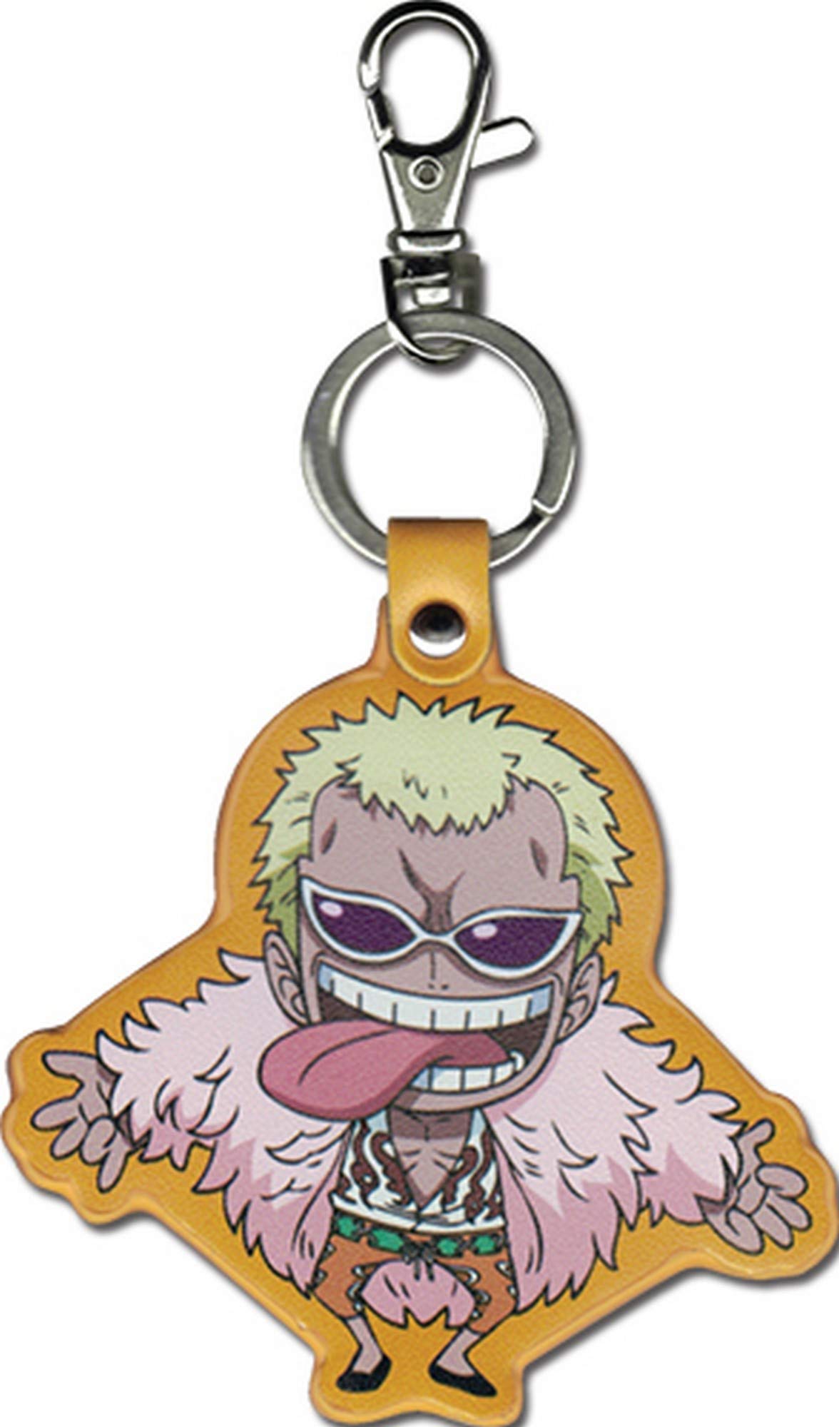 Great Eastern Entertainment One Piece - SD Doflamingo PU Keychain, 2"