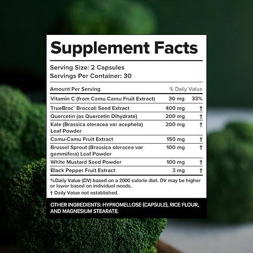 Miniatura 6 de Complement Sulfora - Mezcla crucífera de amplio espectro para sulforafano activado por el intestino - Apoya la desintoxicación, la salud cerebral y