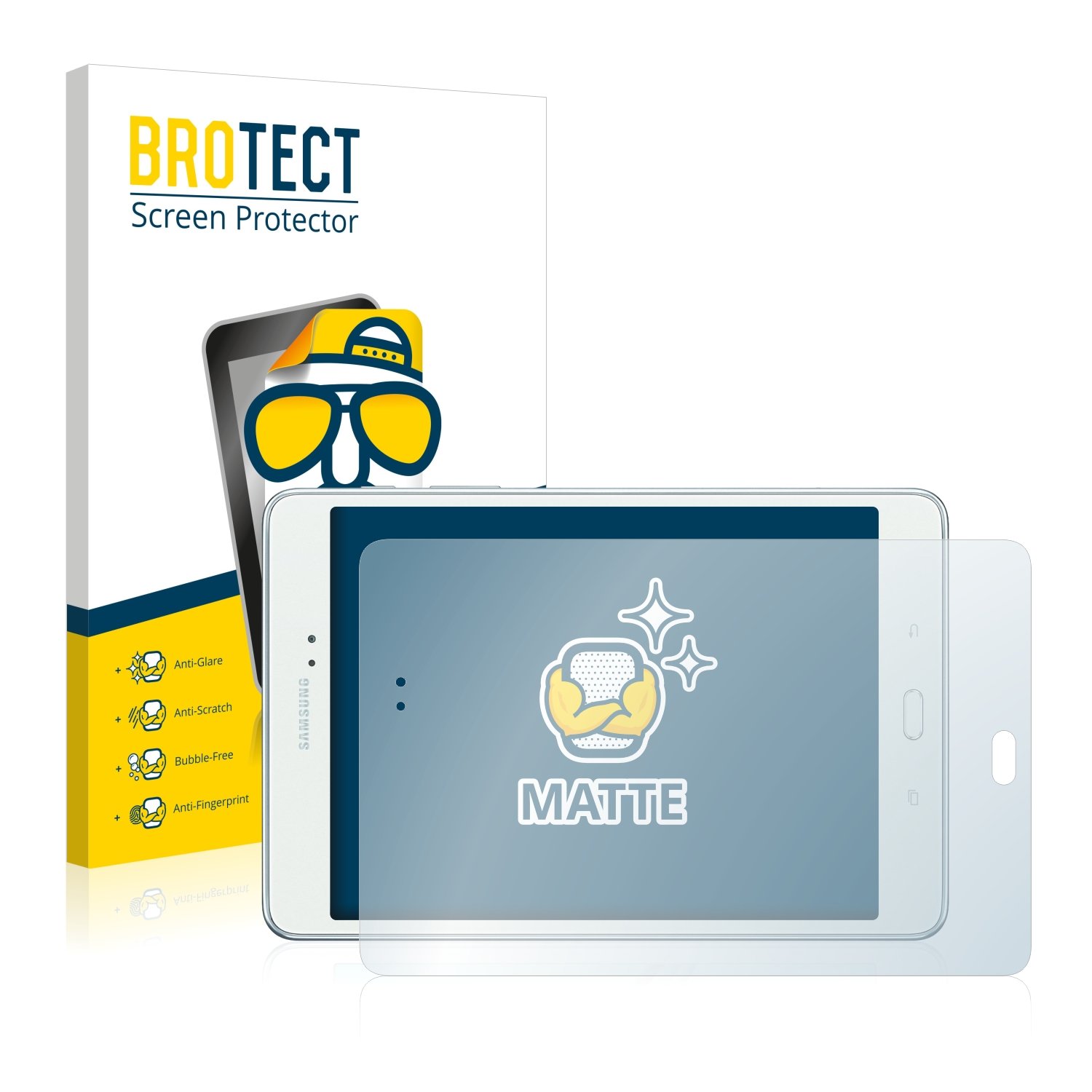 Brotect Screen Protector Anti-Glare Compatible With Blackview Tab 6 (2 Pack) Screen Protector Matte, Anti-Fingerprint Protection Film - View #3