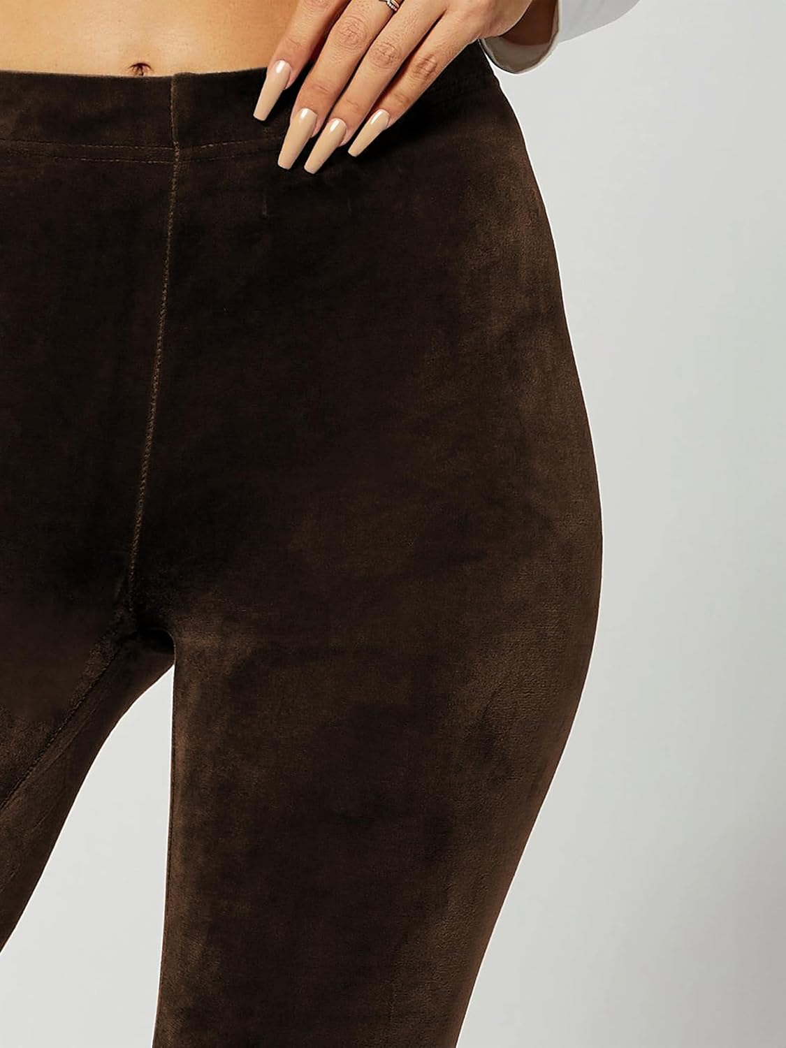 Conceited Luxe Leggings – Velvet or Vegan Leather (Plus Size Available) - Image 6