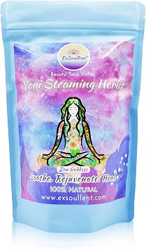 V Steaming Herbs - 100% Natural Vaginal Steam Kit, 10 Healing Herbs Zen Goddess Blend with Filter Bags | Soothe. Rejuvenate. Heal 2-4 Steams