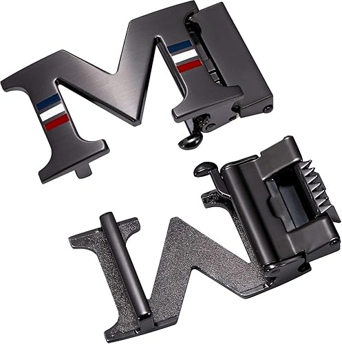 Miniatura 2 de Barry.Wang Cinturón de trinquete para hombre con hebilla de cuero para vestir de 1 38 pulgadas, ajustable, correa de clic para fiesta de negocios