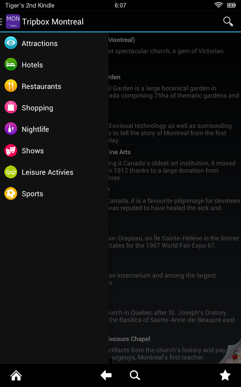 Tripbox Montreal (Kindle Tablet Edition) - App on Amazon Appstore