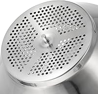 Vista 6 de Gatuida Molino giratorio de acero inoxidable para salsa de tomate, cortador manual de papas, prensatelas de mano para puré de papas, comida