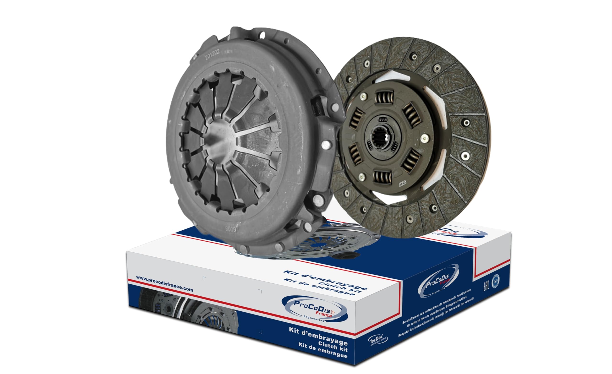 Kit d'embrayage PROCODIS KTE388SB idéal pour trajets urbains