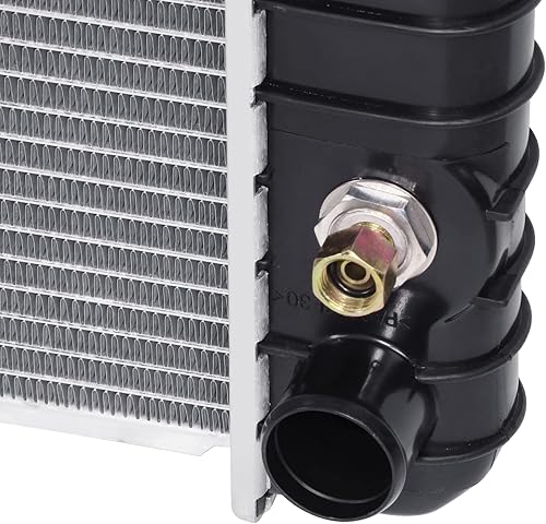 Miniatura 6 de M-AUTO Reemplazo de radiador de aluminio estilo fábrica para Chevrolet GMC C/G/K Buick Century 1973-1980 1-9/16 pulgadas de entrada, salida de