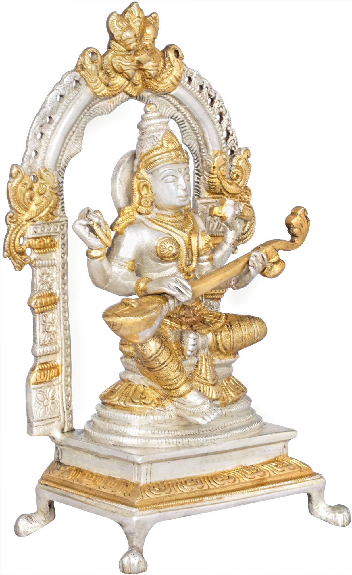 インド　真鍮像　アンティーク Amazon.co.jp: エキゾチック インディア デビ・パルヴァティ