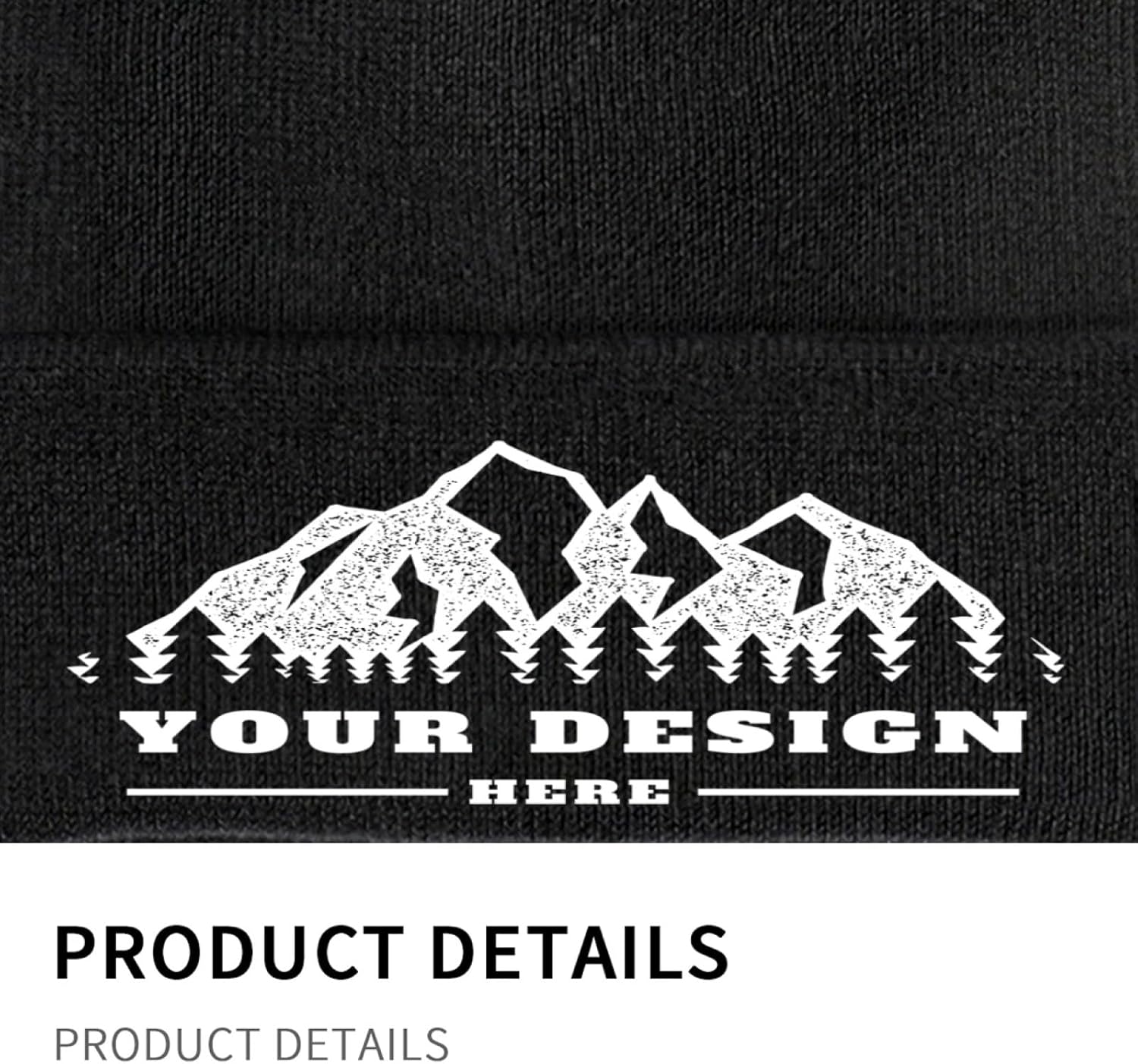 Bulk Custom Beanie - Personalized Beanie Aldult Custom Logo Beanies Personalized Winter Hat Customized Beanies - Image 4